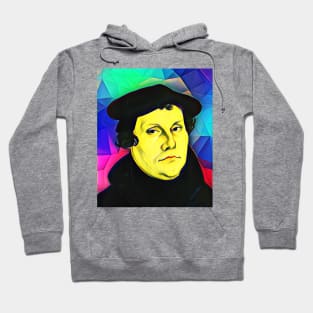 Martin Luther Colourful Portrait | Martin Luther Artwork 7 Hoodie